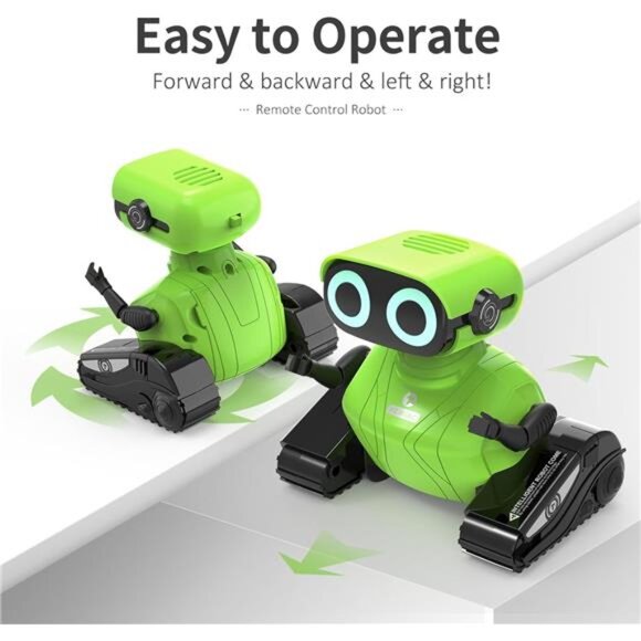 Robot Toys, Remote Control Robot Toy, RC Robots for Kids with LED Eyes - Picture 4 of 7